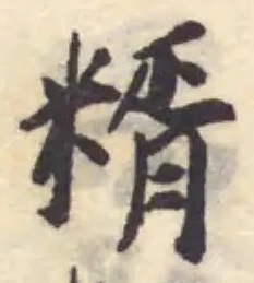 糈の位置