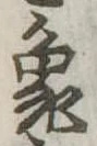 象の位置