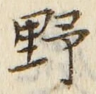 文字野