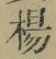 文字楊