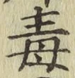 글자 毒