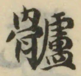 髗の位置