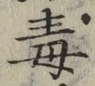글자 毒