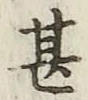 글자 甚