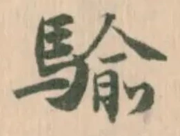 騟の位置