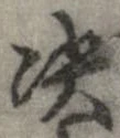 決の位置