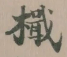 檝の位置