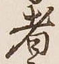 Character 者