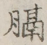 Đã định vị 膈