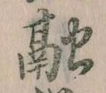融の位置