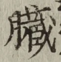 字臓