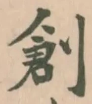 創の位置
