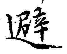避 위치 확인됨