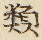 「類」字
