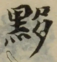 Đã định vị 黟