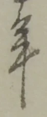 年の位置