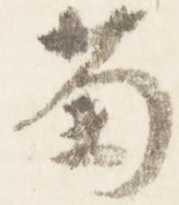菊 위치 확인됨