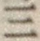 字三