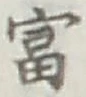 Chữ 富