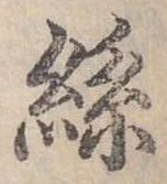絲の位置
