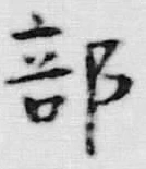 글자 部