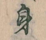 身の位置
