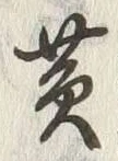 文字黄