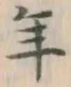 글자 年