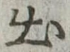 出の位置