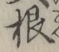 文字根