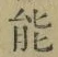 글자 能