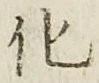 글자 化