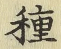 글자 種