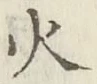 글자 火