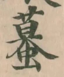 蟇の位置