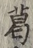 글자 葛