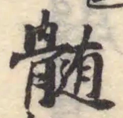髓 위치 확인됨