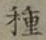글자 種