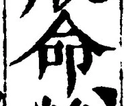 글자 命