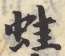 蛙の位置