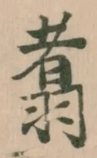 翥の位置
