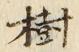 글자 樹