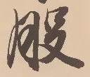 股 위치 확인됨