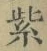 글자 紫