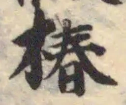 Đã định vị 椿