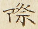 字際