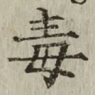 글자 毒