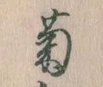 菊 위치 확인됨