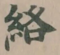 絡の位置