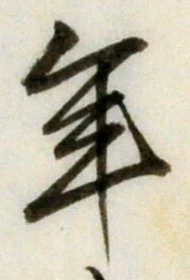 글자 年